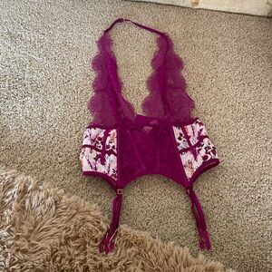 Victoria’s Secret garter belt teddy